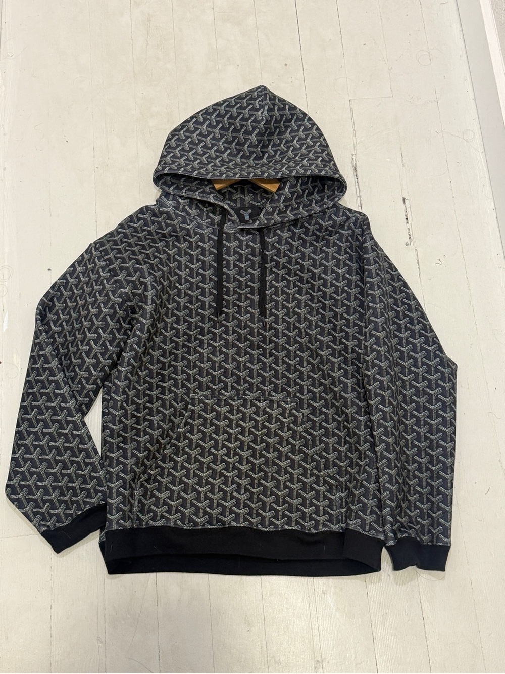 Rare Christopher wanton goyard print hoodie